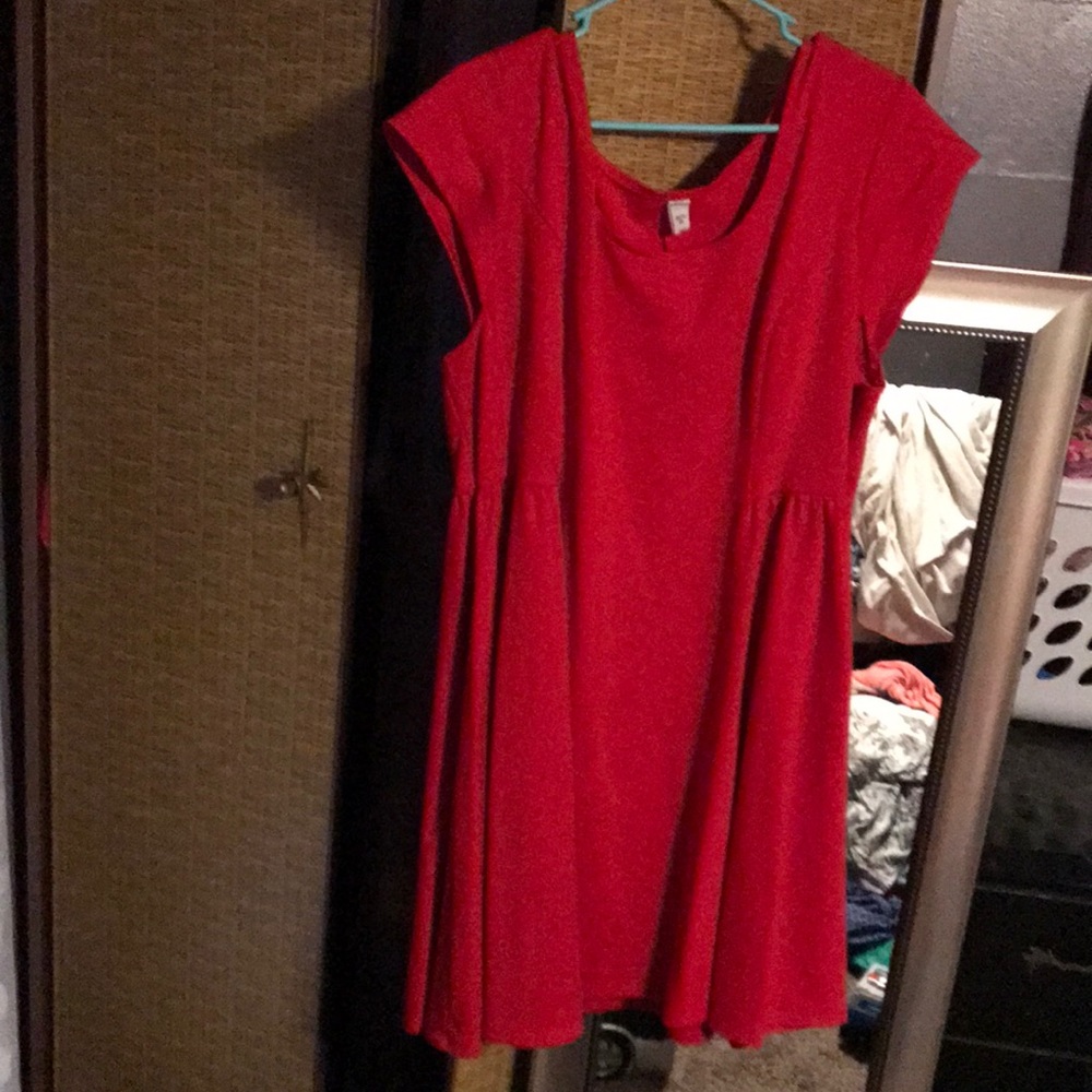 Red dress